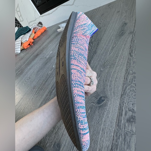 Rothy's The Flat Turquoise Melange Flat Size 8 - Picture 3 of 7